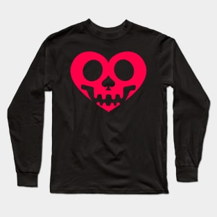 Skullynosaure Red Long Sleeve T-Shirt